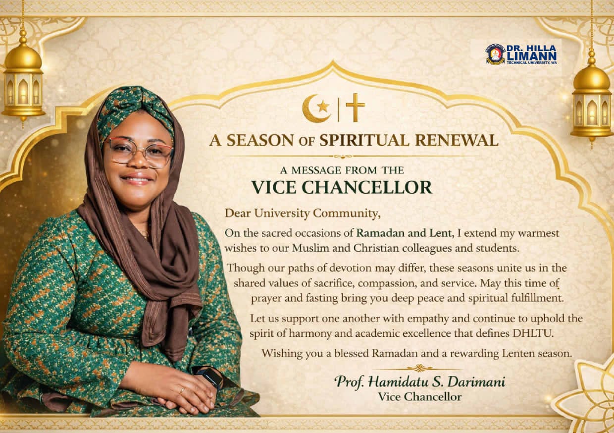 A Message from the Vice Chancellor: A Season of Spiritual Renewal